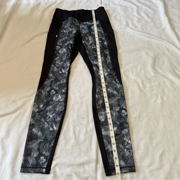 Athleta Small LOT of Two Leggings ~ Sonic Reflective & High Traverse Floral - Picture 7 of 16